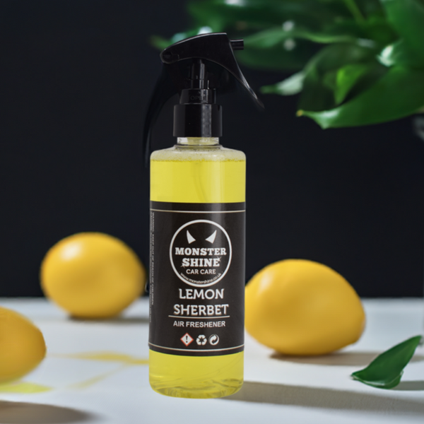 Lemon Sherbet Air Freshener - Zesty Odor Neutralizer with Refreshing Citrus Scent for Home and Car"